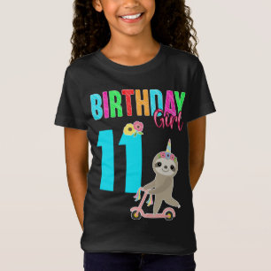 T-Shirt Soirée sur mesure de la fille d'anniversaire Slot