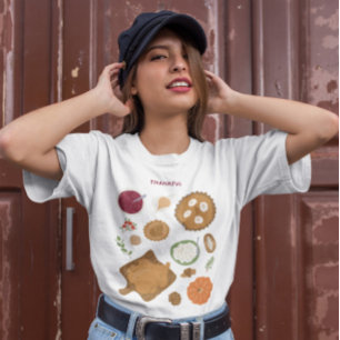 T-shirt Soirée Thanksgiving Automne