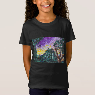 T-Shirt Soirée violette