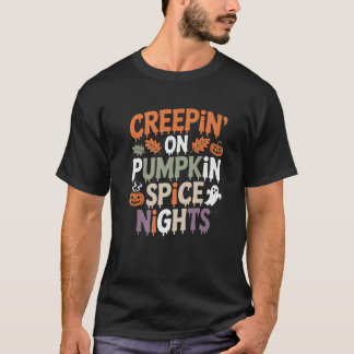 T-shirt Soirées d'automne Citrouille épice magie automne V