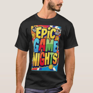 T-shirt Soirées de jeu épiques – Tee-shirt de plaisir ulti