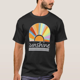T-shirt Soirées d'été Retro Sunshine Retro Graphisme