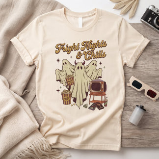 T-shirt Soirées effrayantes et frissons – Fantômes vintage