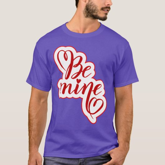 T-shirt sois à moi amour garçon (Devant)