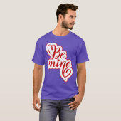 T-shirt sois à moi amour garçon (Devant entier)