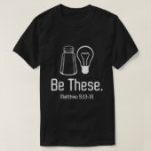 T-shirt Sois ces sel et lumière Christian Matthieu 51316 (Design devant)