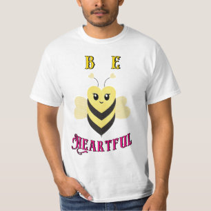 T-shirt Sois Coeur Jour Septembre Bee Queen Honey Heart