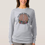 T-shirt Sois gentil avec ton esprit (Devant)