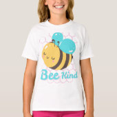 T-shirt Sois Gentil – Conception Animale de Positivité et (Devant)