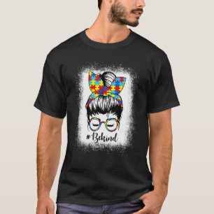 T-shirt Sois Gentil Fille Aux Cheveux Méchés Sensibilisati