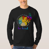 T-shirt Sois Gentil | Hommes Manches Longues (Devant)