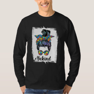 T-shirt Sois gentil Sensibilisation sur l'autisme Messy Bu