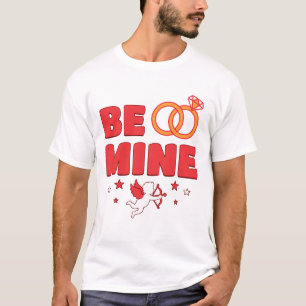 T-shirt Sois mienne, Cupidon mignon Saint-Valentin