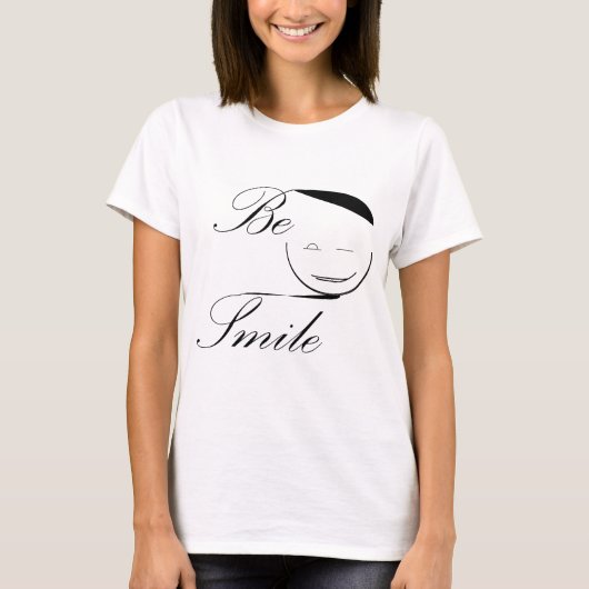 T-shirt sois sourire (Devant)
