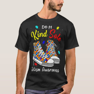 T-shirt Sois une âme gentille Autisme Sensibilisation Arc-