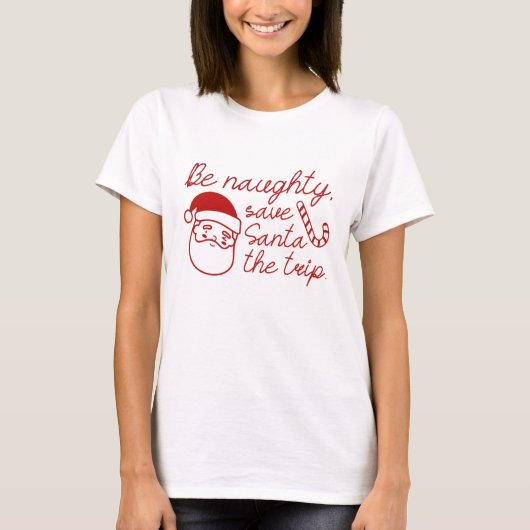 T-shirt Sois vilain (Devant)