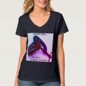 T-shirt "Soit ça... soit un analyste du budget !" Débardeu (Devant)