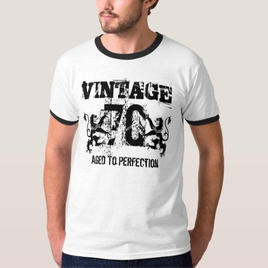 T-shirt soixante-dixième Anniversaire (Devant)