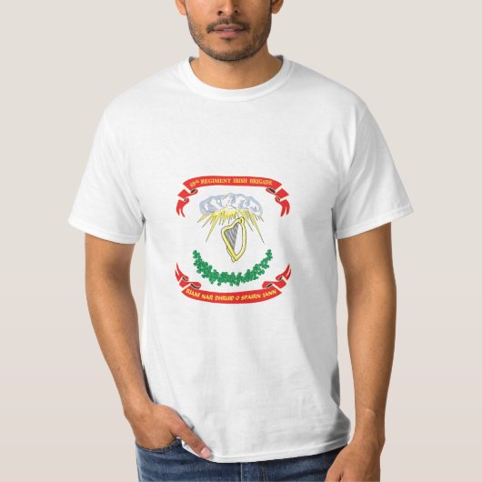 T-shirt soixante-neuvième Brigade irlandaise (Devant)