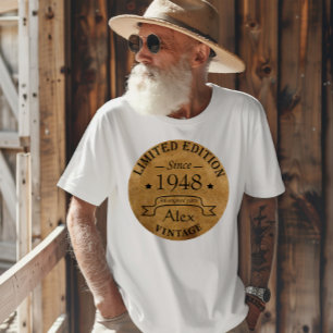 T-shirt Soixante-quinze ans sur mesure pour un 75e anniver