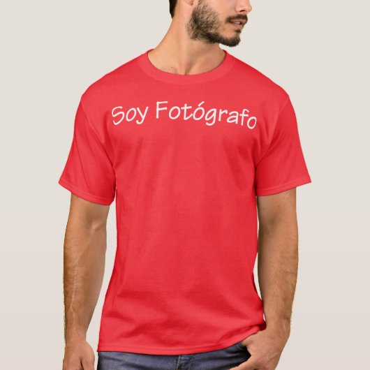 T-shirt Soja Fotografo (Devant)