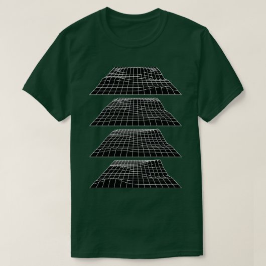 T-shirt sol géométrique (Design devant)