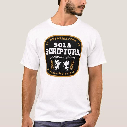 T-shirt Sola Scriptura (Devant)