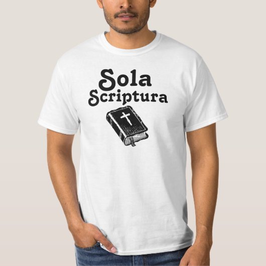 T-shirt Sola Scriptura (Devant)