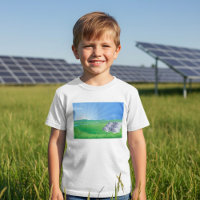 T-shirt solaire d'énergie renouvelable