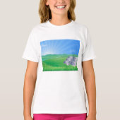 T-shirt solaire d'énergie renouvelable (Devant)