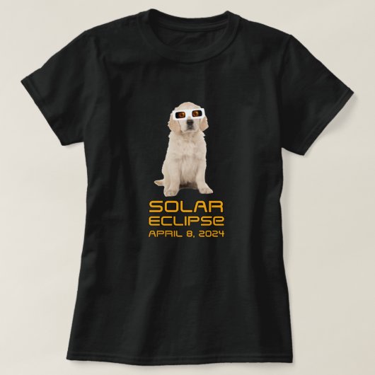 T-shirt Solaire Eclipse Puppy (Design devant)