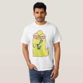 T-shirt Solaire opposé mignon (Devant entier)