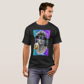 T-shirt Solana Crypto Token Modern Art Statue Cryptocurren (Devant entier)