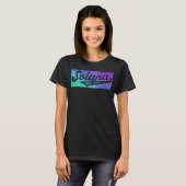 T-shirt Solana SOL Script Gras Police Rétro Solana Crypto (Devant entier)