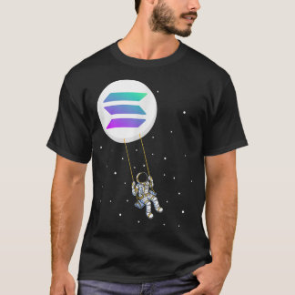 T-shirt Solana Swing, SOL Trader CryptoCurrency Moon T