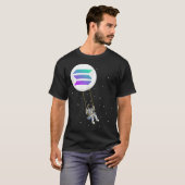 T-shirt Solana Swing, SOL Trader CryptoCurrency Moon T (Devant entier)