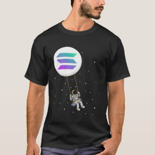 T-shirt Solana Swing SOL Trader Cryptomonnaie Moon Boy