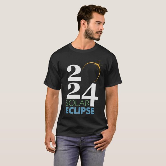 T-shirt Solar Eclipse 2024 (Devant entier)