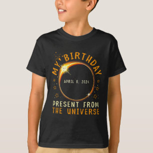 T-shirt Solar Eclipse 2024 Anniversaire présent 4.8.24 Tot