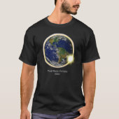T-shirt Solar Eclipse 2024 lune de soleil sur terre (Devant)