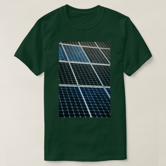 T-shirt Solar panels 3 (Design devant)