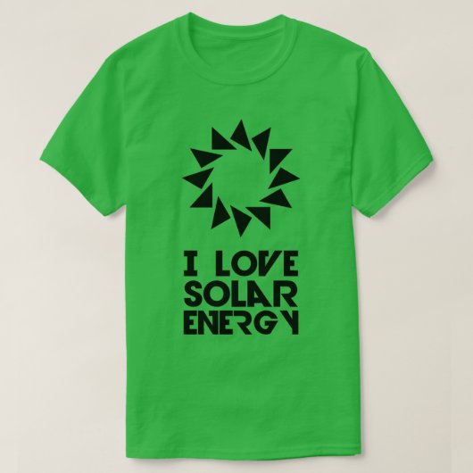 T-shirt solar power (Design devant)