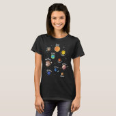 T-shirt Solar System (Devant entier)
