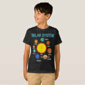 T-shirt Solar System Sun Planets Galaxy Astronomy Men Wome (Devant entier)