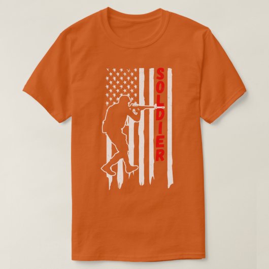 T-shirt soldat (Design devant)