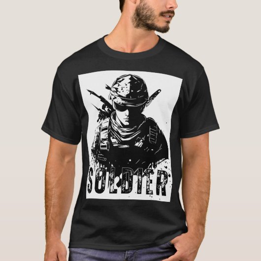 t-shirt soldat (Devant)