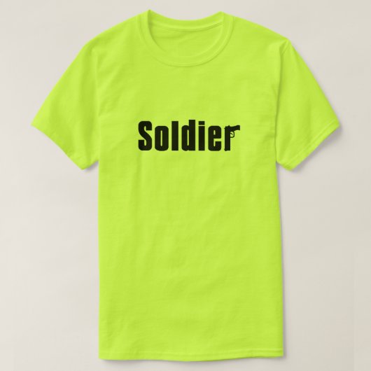 T-shirt Soldat (Design devant)