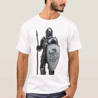 T-shirt Soldat blindé en acier | Illustration de guerrier
