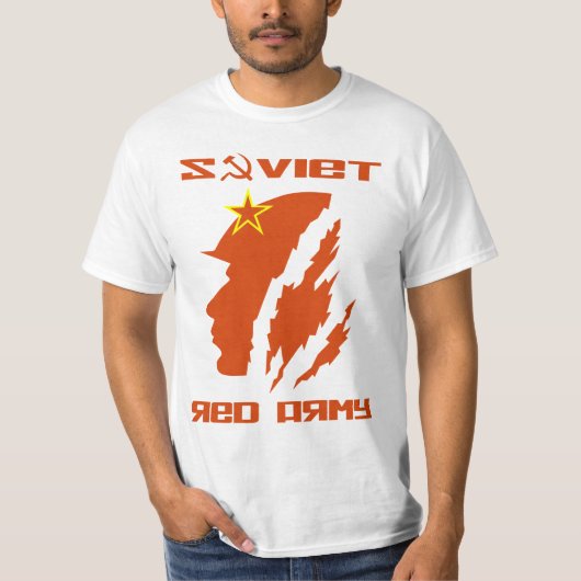 T-shirt Soldat d'armée rouge soviétique (Devant)