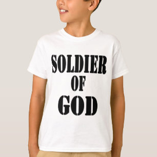 T-shirt Soldat de Dieu 5 Noir
